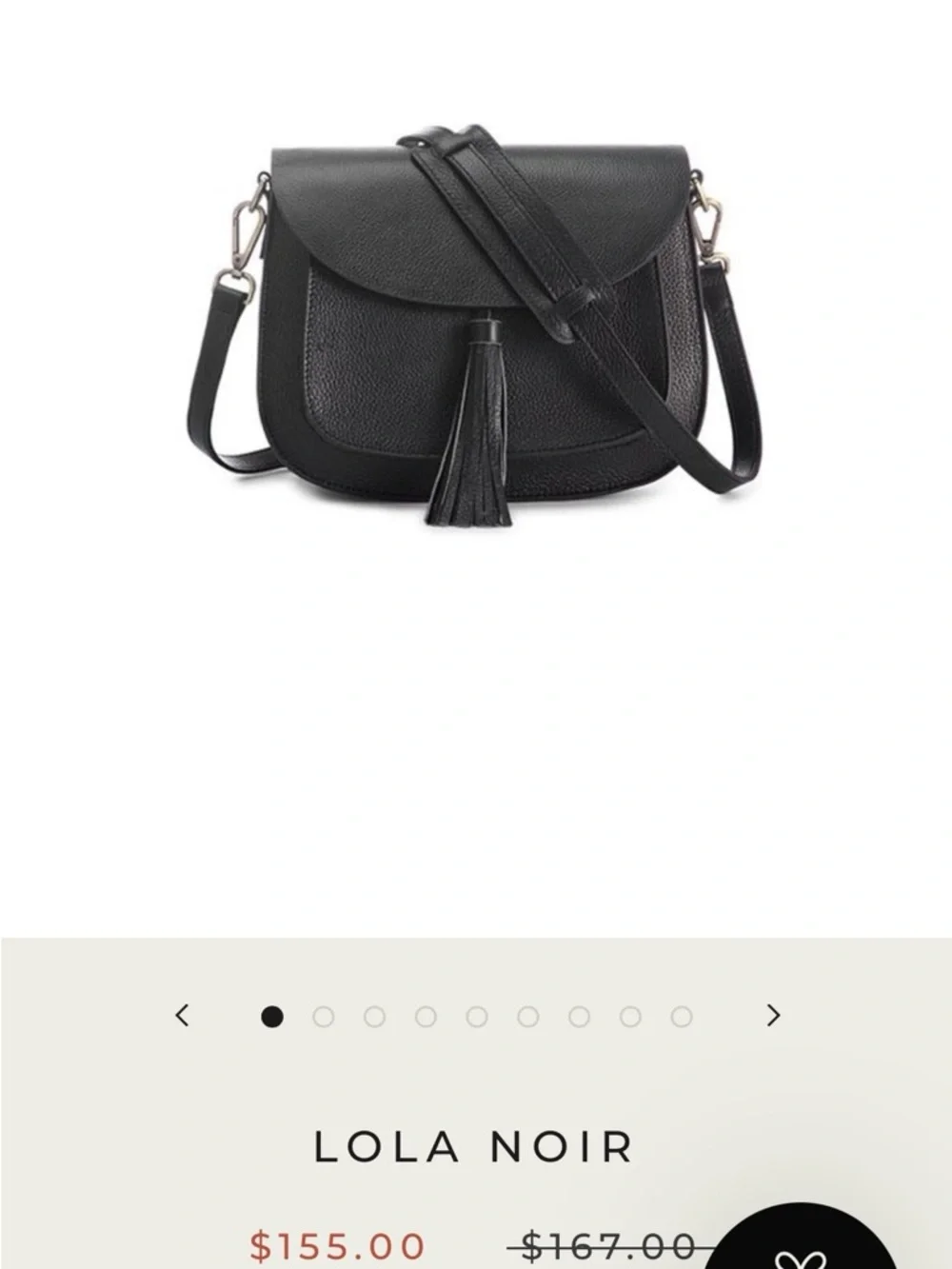 Gatta Lola Noir camera bag